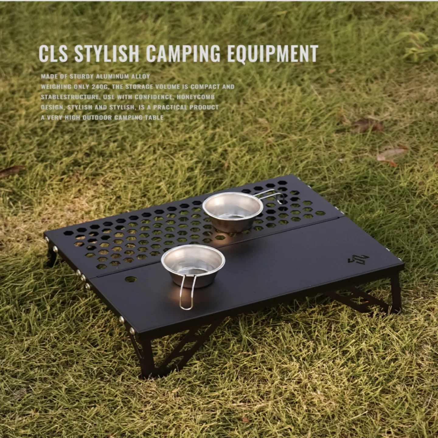 Outdoor Furniture Usa - CLS Outdoor Mini Folding Aluminum Table