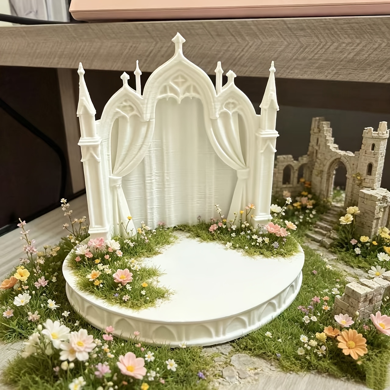 Gothic Castle Diorama Platform - Outdoor Furniture Material 评论和价格