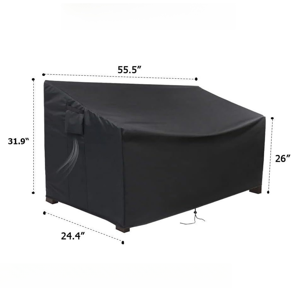 Heavy-Duty Patio Sofa Cover Wa - Outdoor Furniture Fabric Waterproof 评论和价格