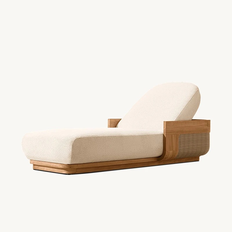Sun Beach Lounge Chair & Daybe - Outdoor Furniture Teak Wood 评论和价格