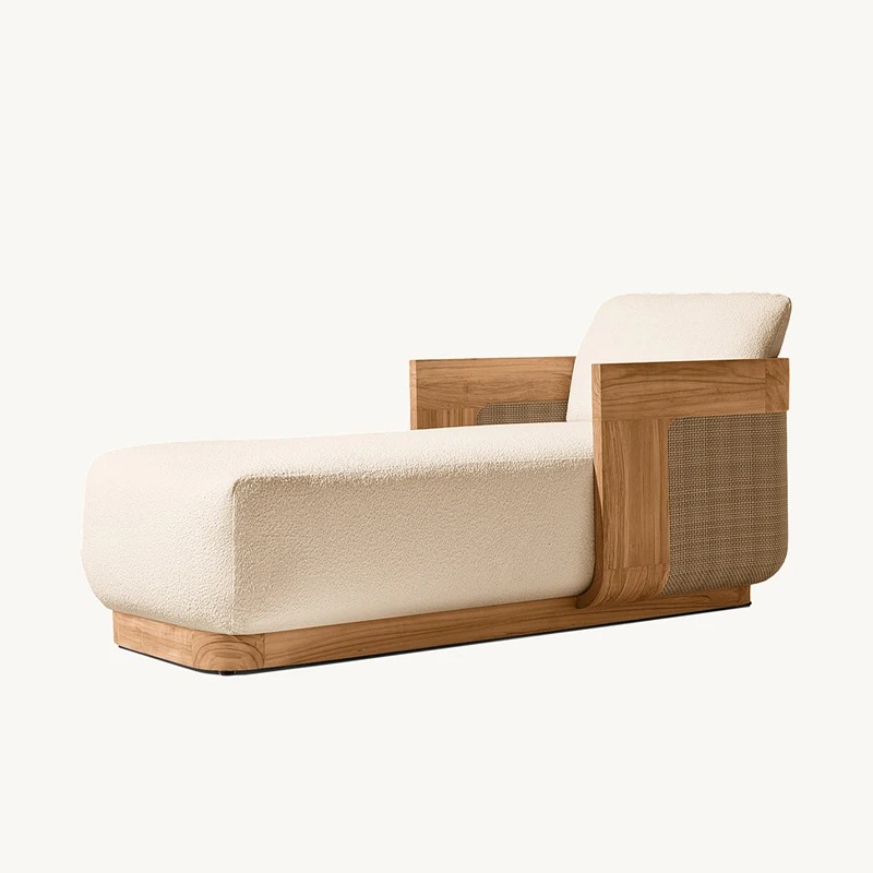Sun Beach Lounge Chair & Daybe - Outdoor Furniture Teak Wood 评论和价格