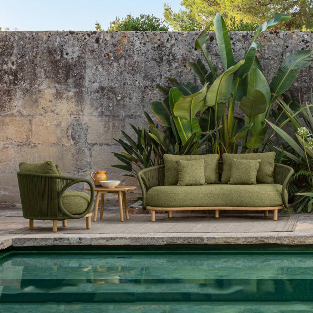 Outdoor rattan sofa teak garde - Outdoor Furniture Teak Wood 评论和价格