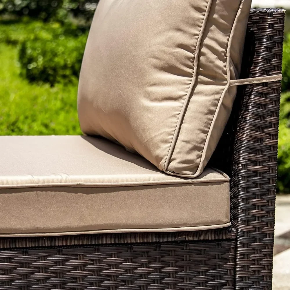 -Patio Furniture Set With Prop - Outdoor Furniture Fire Pit 评论和价格