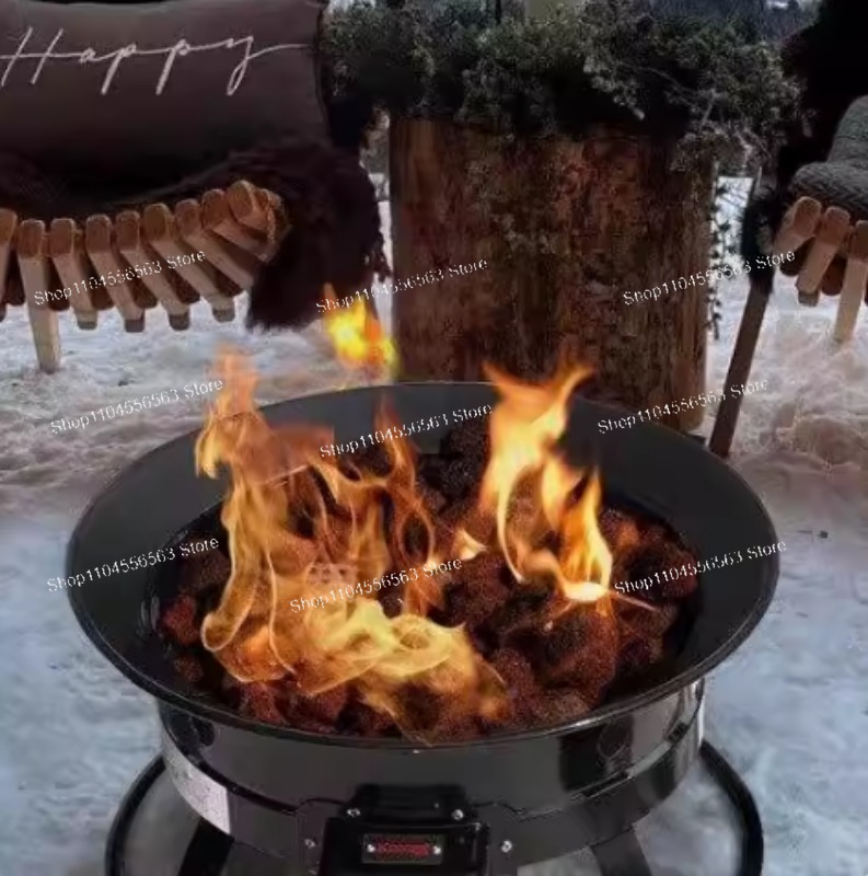 Portable Propane Fire Pit 58,0 - Outdoor Furniture Fire Pit 评论和价格