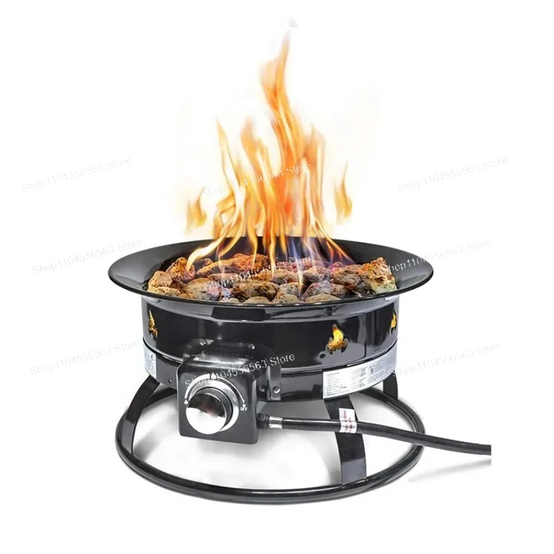 Portable Propane Fire Pit 58,0 - Outdoor Furniture Fire Pit 评论和价格