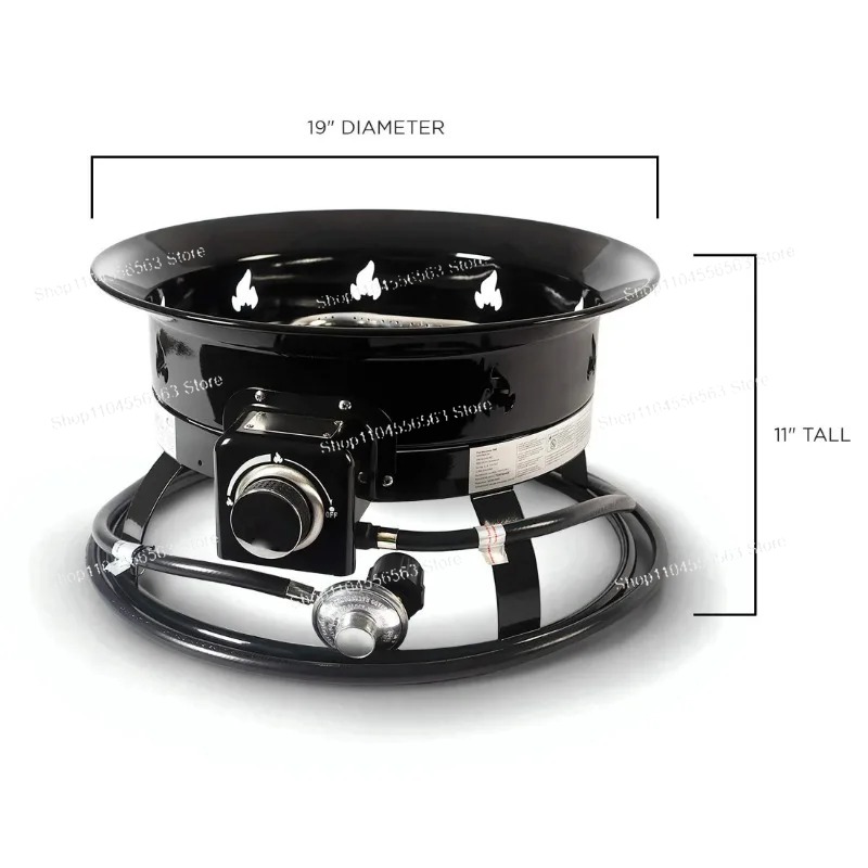 Portable Propane Fire Pit 58,0 - Outdoor Furniture Fire Pit 评论和价格