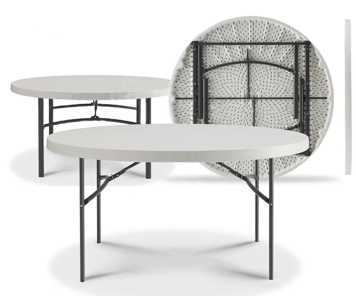 Furniture 6ft Round Center Fol - Outdoor Furniture Material 评论和价格