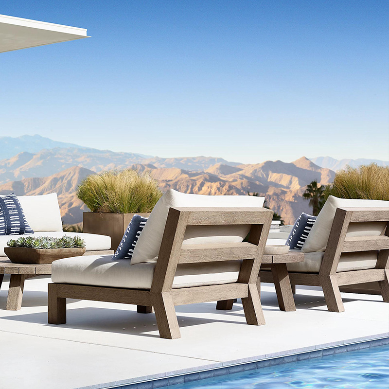 Luxury Waterproof Modern Garde - Outdoor Furniture Teak Wood 评论和价格