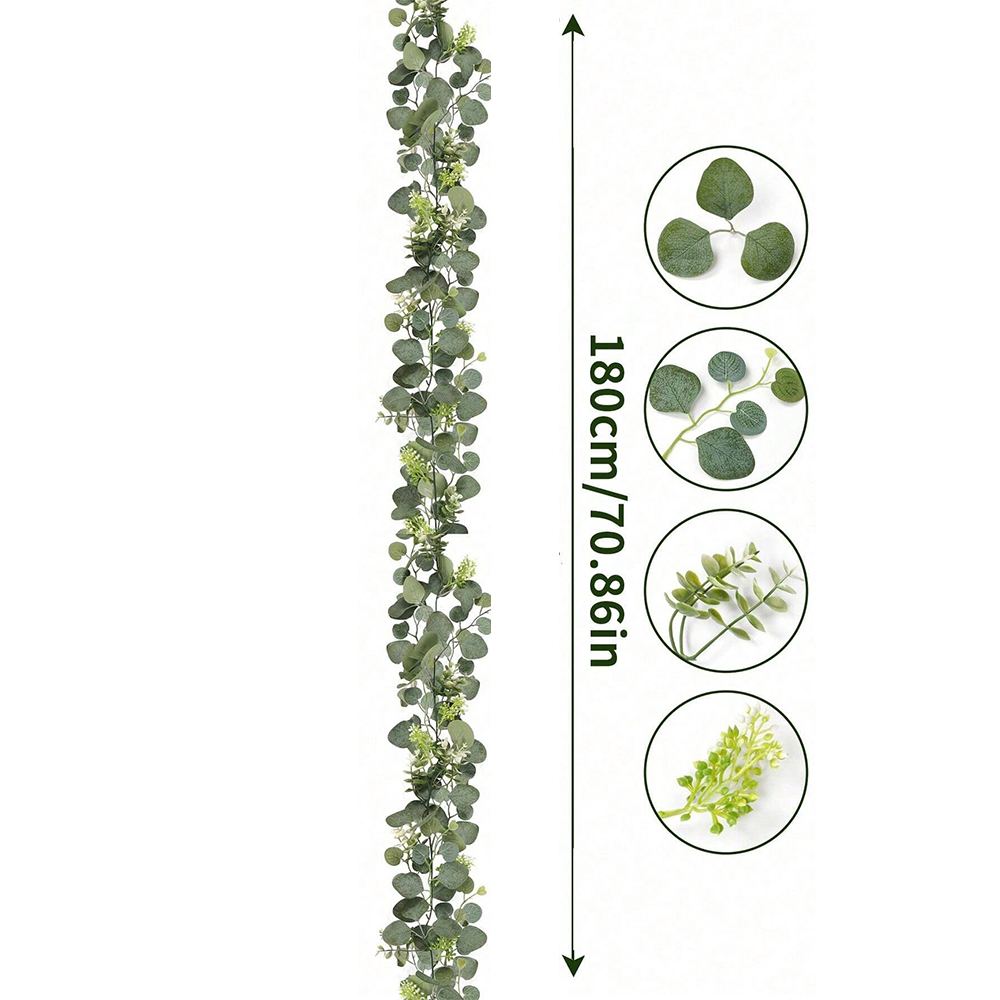 Artificial Eucalyptus Garland  - Outdoor Furniture Cafe 评论和价格