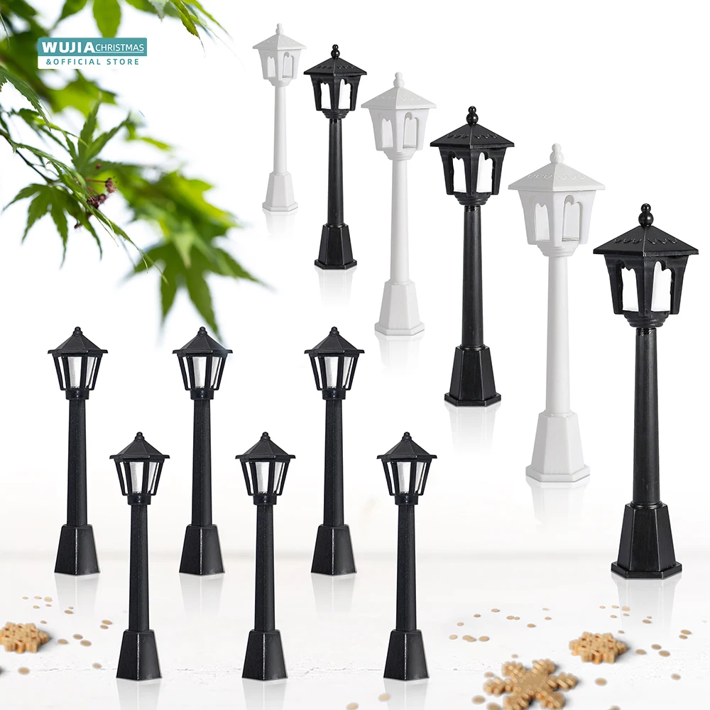 6/12pcs Retro Miniature Street - Outdoor Furniture Material 评论和价格