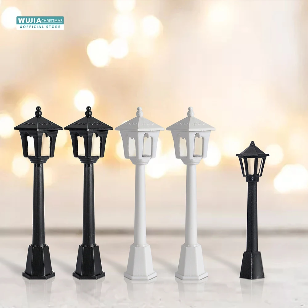 6/12pcs Retro Miniature Street - Outdoor Furniture Material 评论和价格