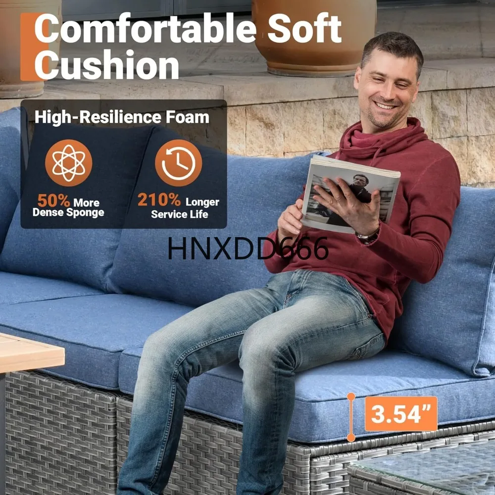 Outdoor 8 Piece Patio Furnitur - Outdoor Furniture Fire Pit 评论和价格