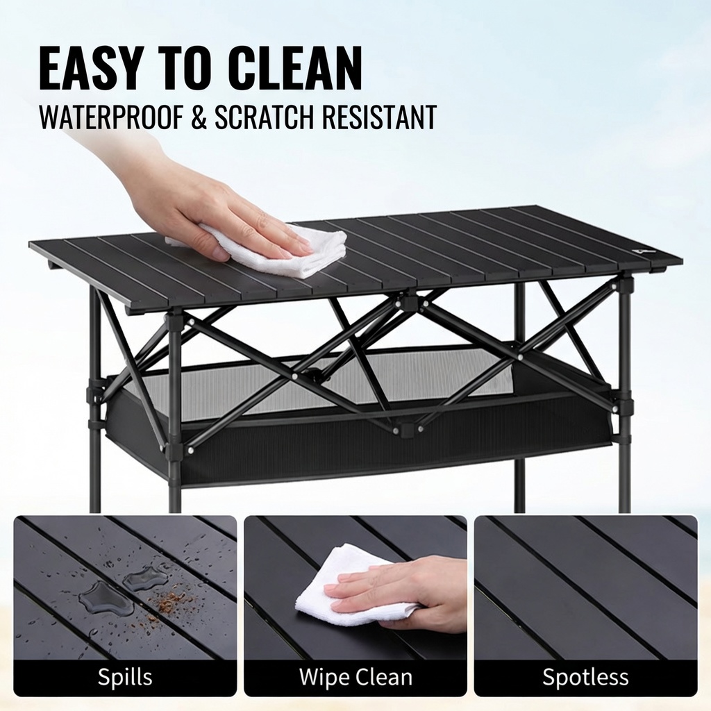 Portable Folding Outdoor Table - Outdoor Furniture Usa 评论和价格